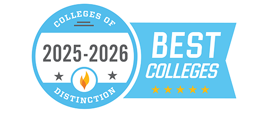 Colleges of Distinction Best College 2025-2026 Award