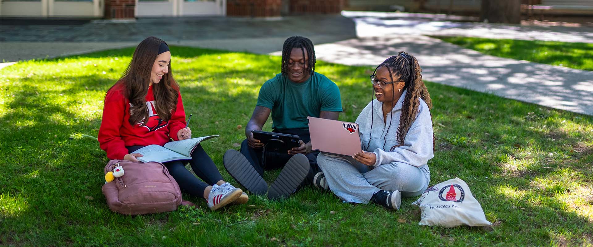 aerial photo of the UIW Broadway campus