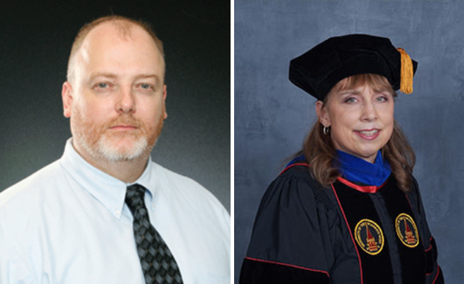 St. Clair and Poole head shots