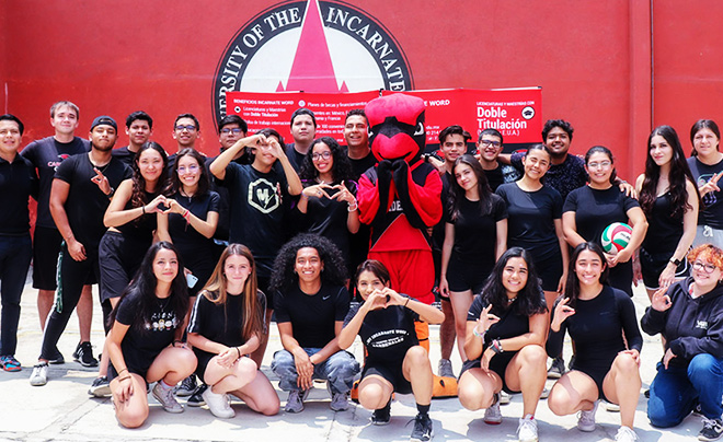 students at CIW symposium