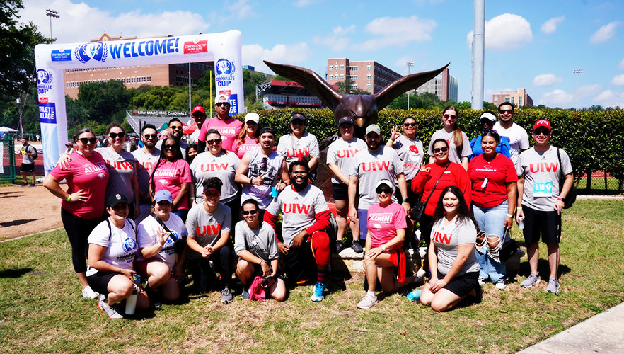 Staff members group photo