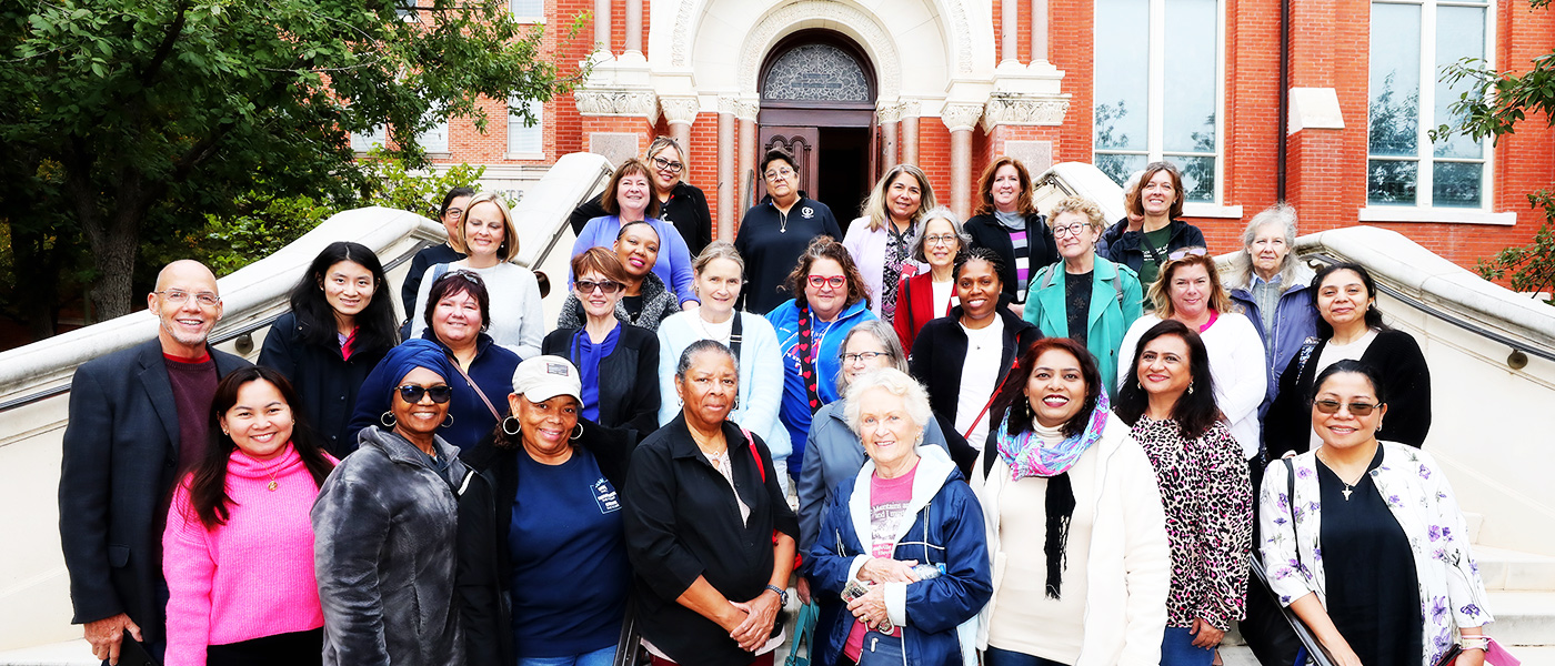 UIW Shares Its History With Visiting International Nurses  