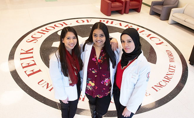 Students in pharmacy