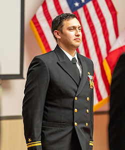 Josh in the military