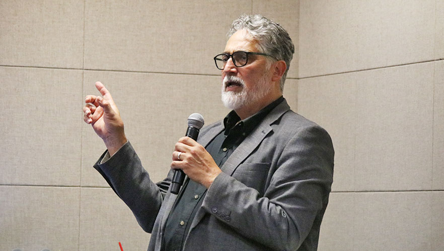 Dr. Chavez presenting