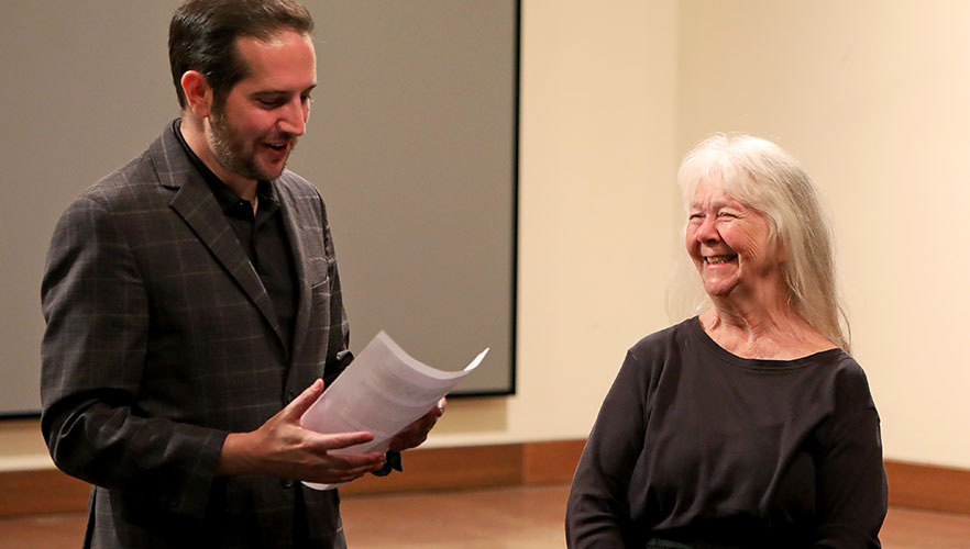 Sr. Martha Ann and Dr. Miele