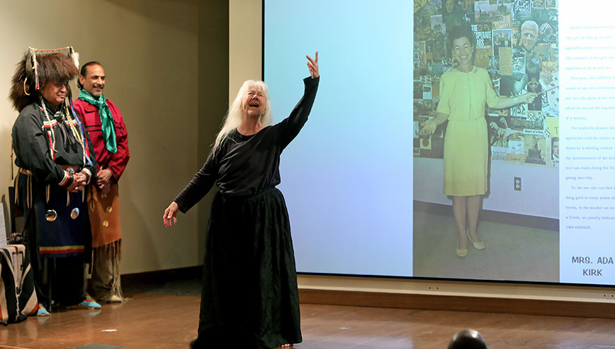 Sr. Martha Ann, Isaac “Papa Bear” Cardenas and Jesse Borrego