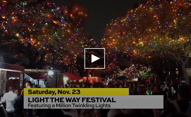 News 4 Video of Light the Way