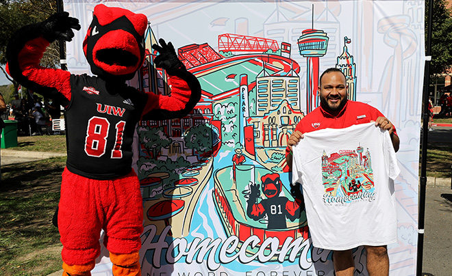 Red and Justin Puente