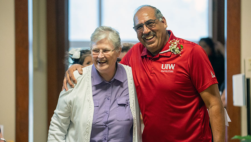 Sr. Walter and retiree