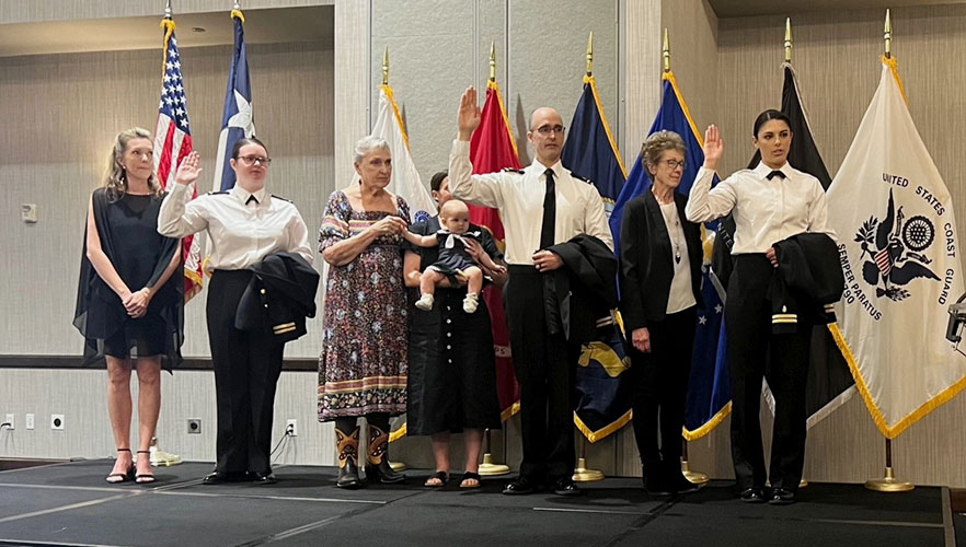 SOM military commissioning ceremony