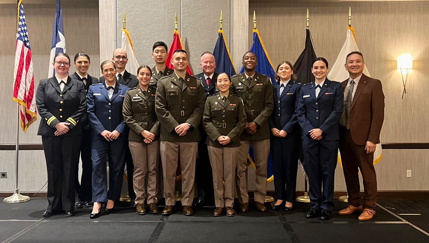 SOM military commissioning ceremony