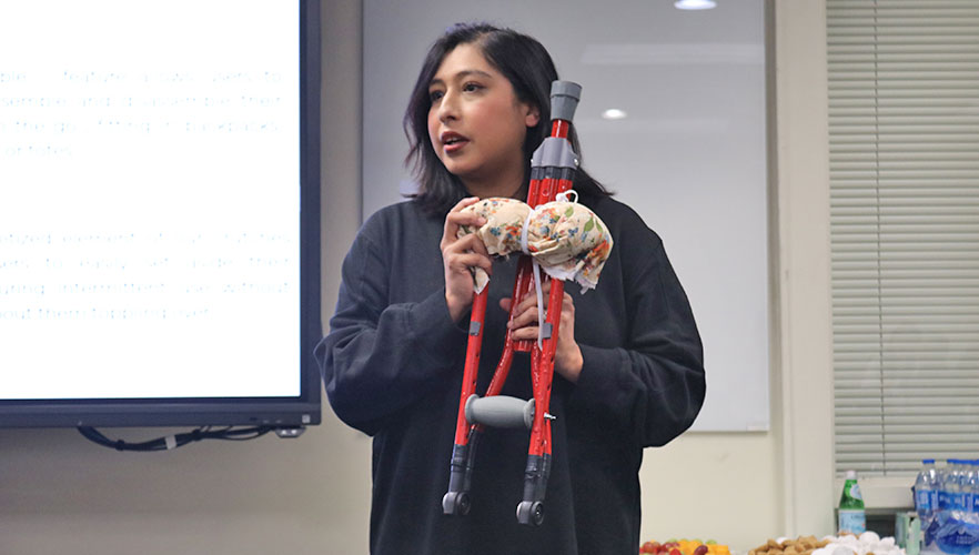 Student with Flex Mag