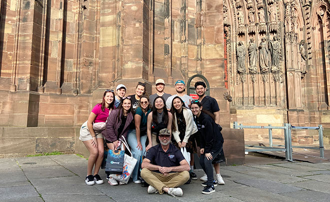 RSO study abroad group