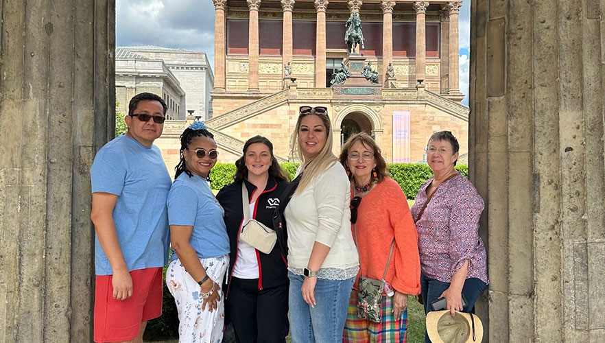 SNHP study abroad group