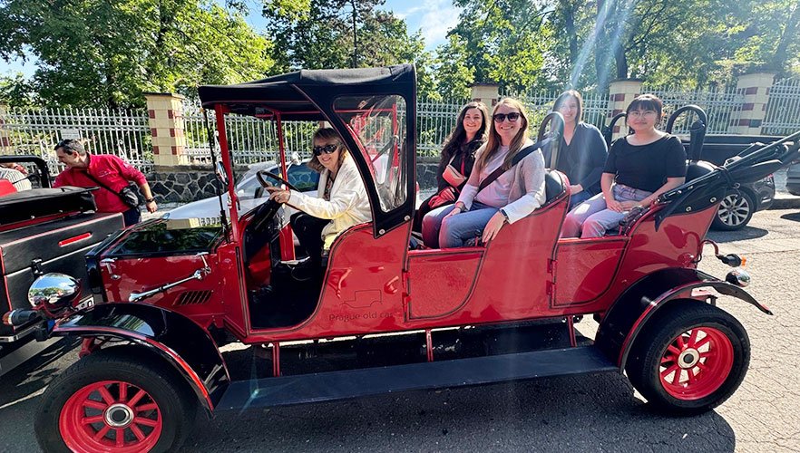 SNHP study abroad group