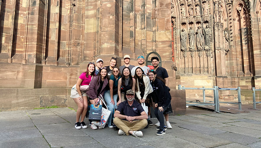 RSO study abroad group