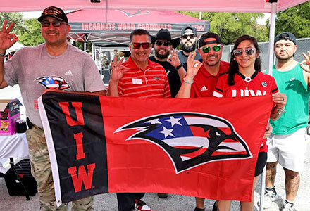 Jessica “Jay” Andrade with SVA members