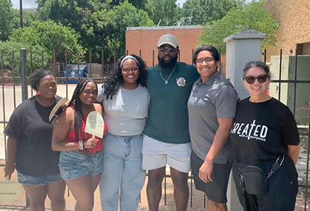 As One We Will members on Green Book Civil Rights Bus Tour