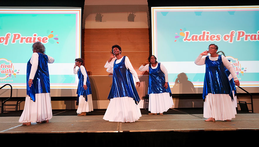 Festival of Faiths performers