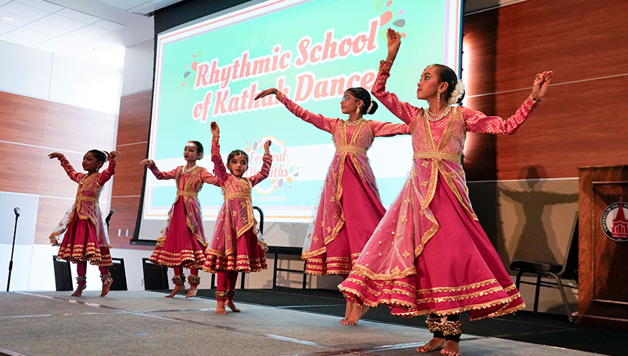 Festival of Faiths performers