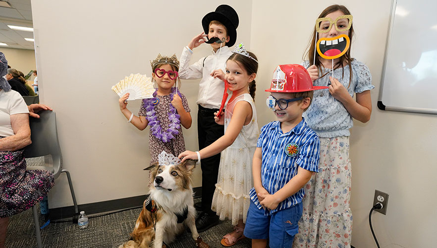 Children at festival