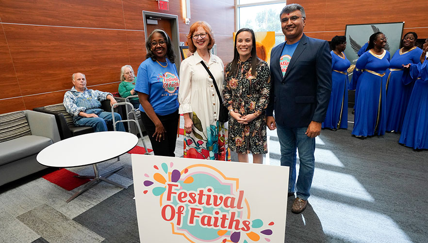 Wyndee Holbrook, Mayor Jones and others