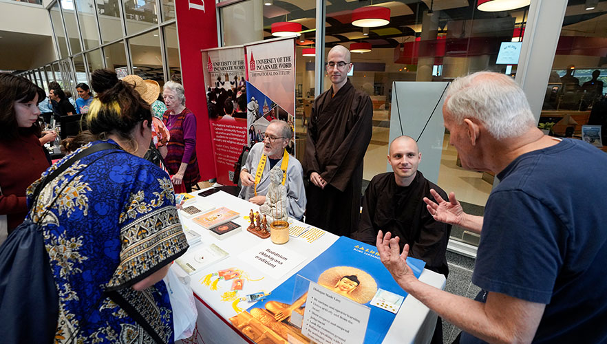 Festival of Faiths attendees