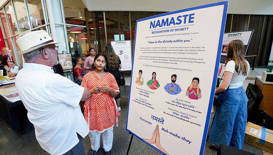 Festival of Faiths attendees