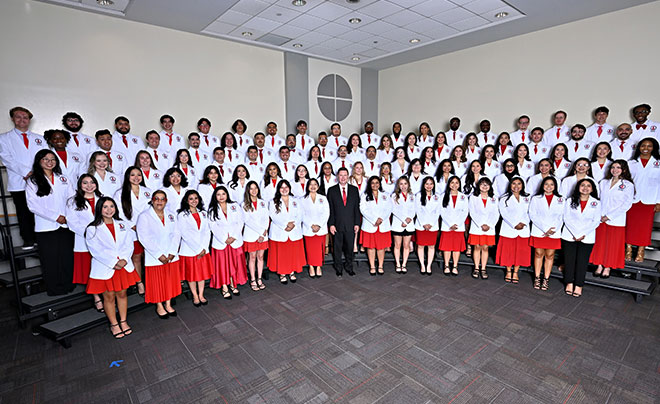 2025 FSOP White Coat Ceremony honorees