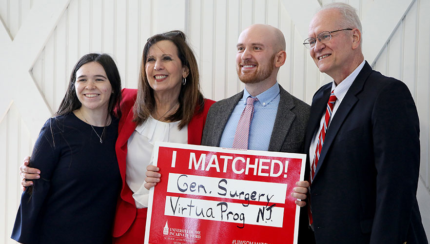 Matched student with family