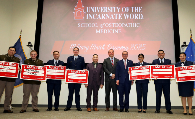 UIWSOM Military Match ceremony