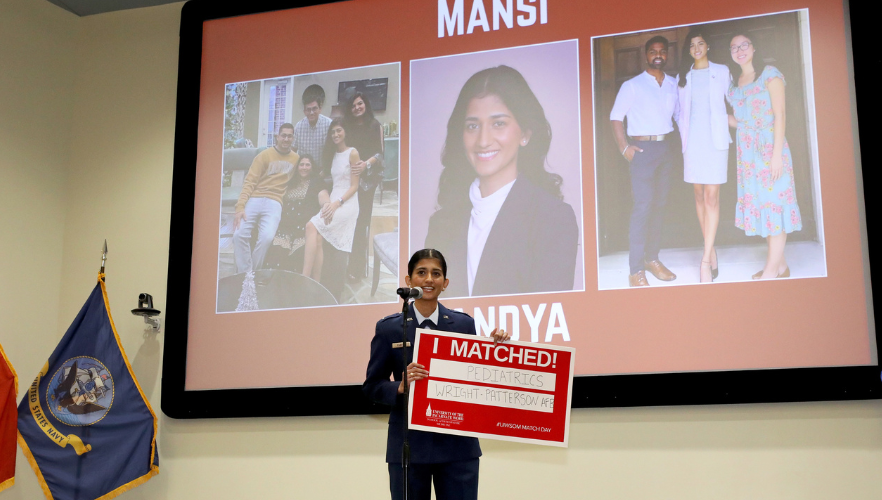 Student sharing match results