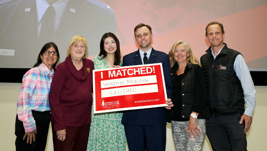 Student sharing match results