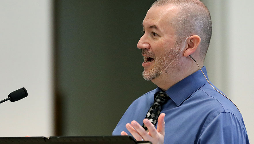 Mr. Peter Kolar, director of the Diocesan Choir in the El Paso Diocese