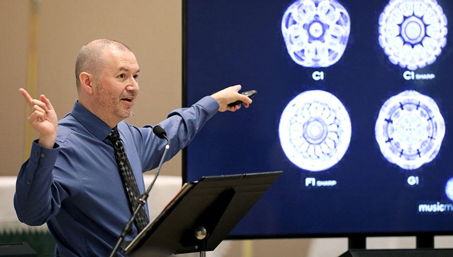 Mr. Peter Kolar, director of the Diocesan Choir in the El Paso Diocese