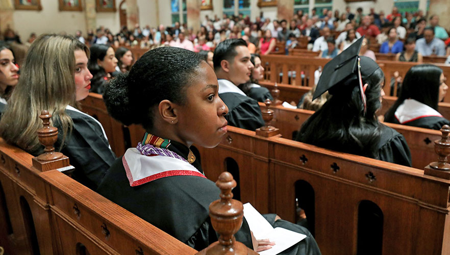 Attending nursing students