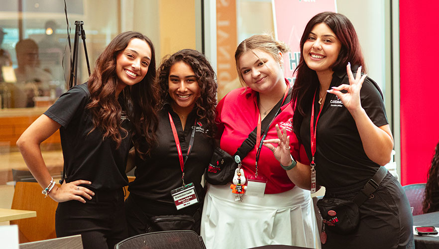 Orientation attendees 