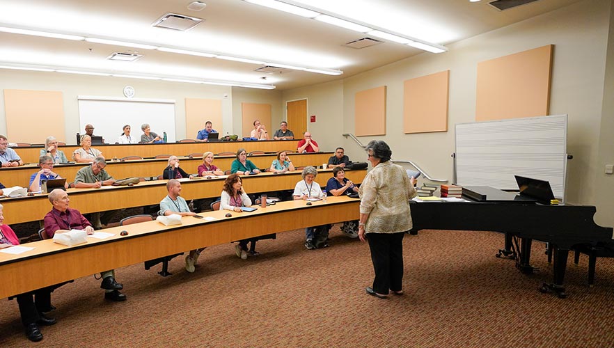 participants in workshop