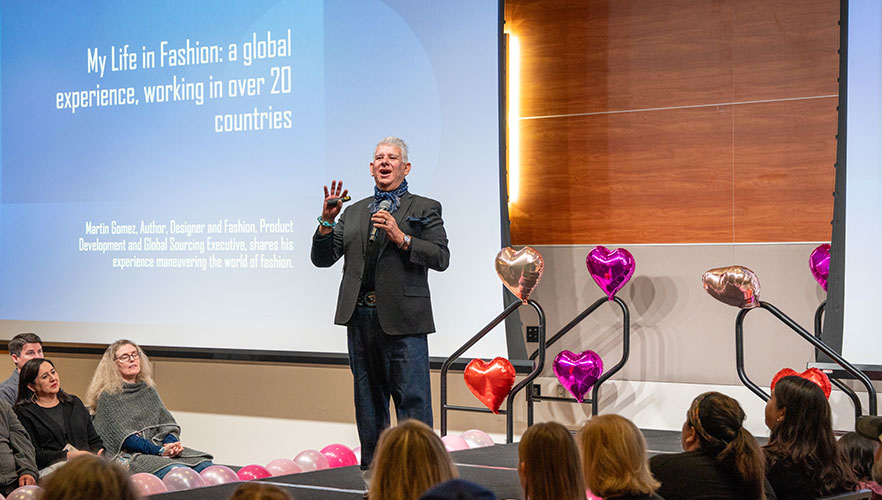 Martin Gomez speaking