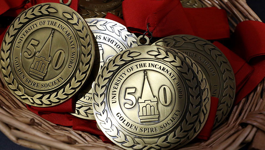Golden Spire Society medals
