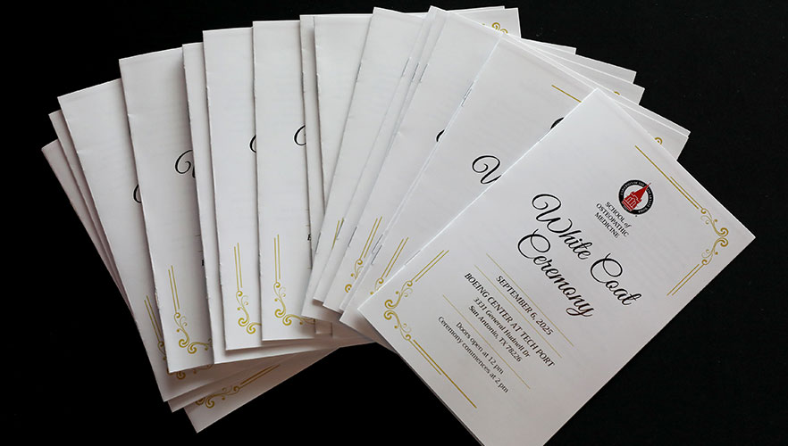 White Coat Ceremony programs