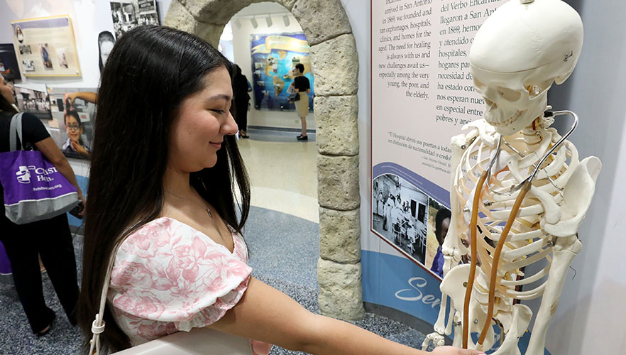 Inaugural cohort member in Heritage Center