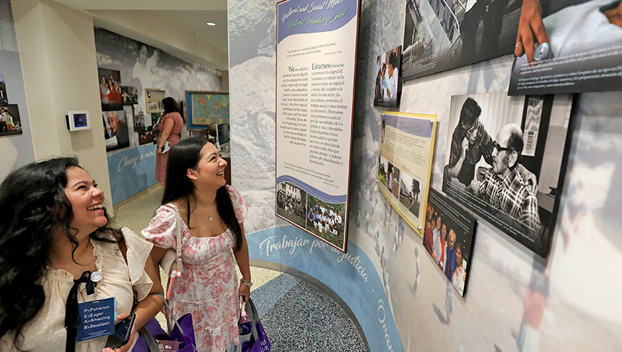 Inaugural cohort members in Heritage Center
