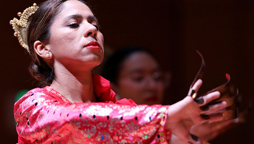 Variety show performer