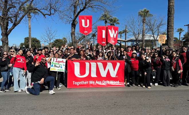 UIW MLK March participants