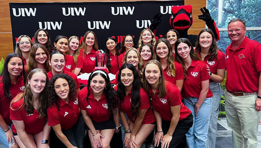 UIW Artistic Swim team