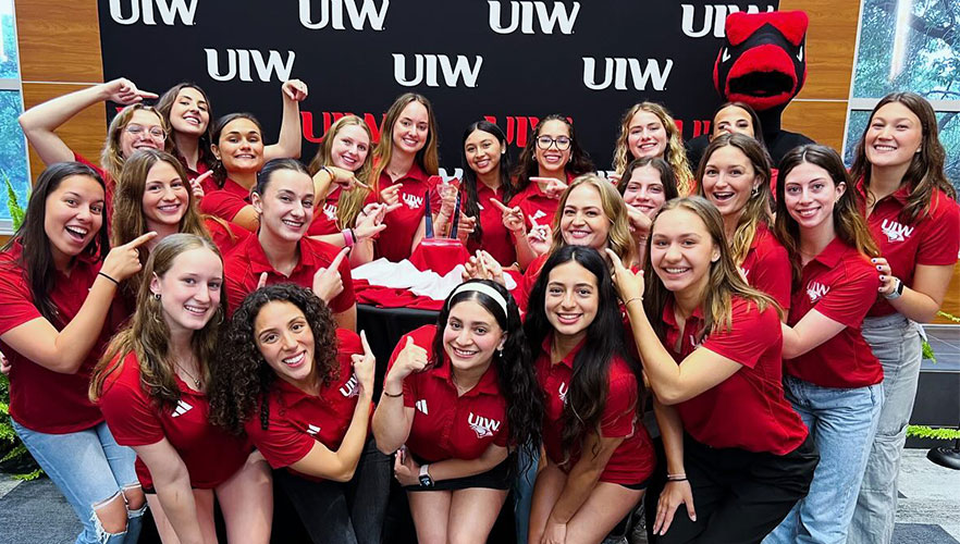 UIW Artistic Swim team