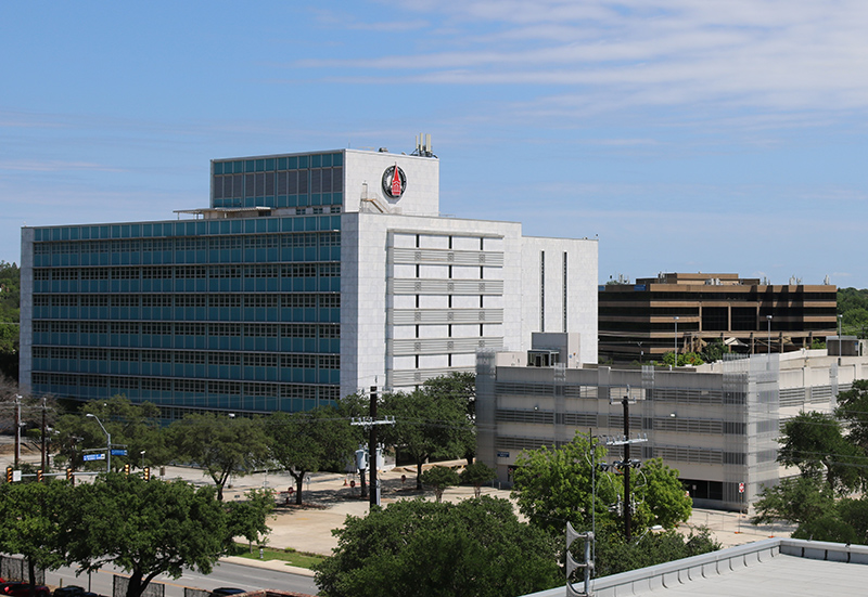 exterior of UIW's Founders Hall